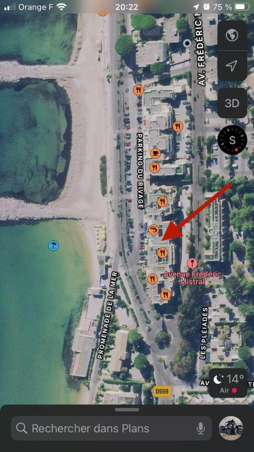 Studio Bord De Mer Cavalaire Екстериор снимка